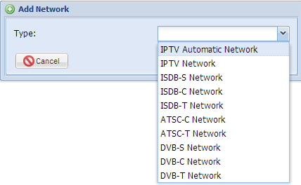 ajout d'un network